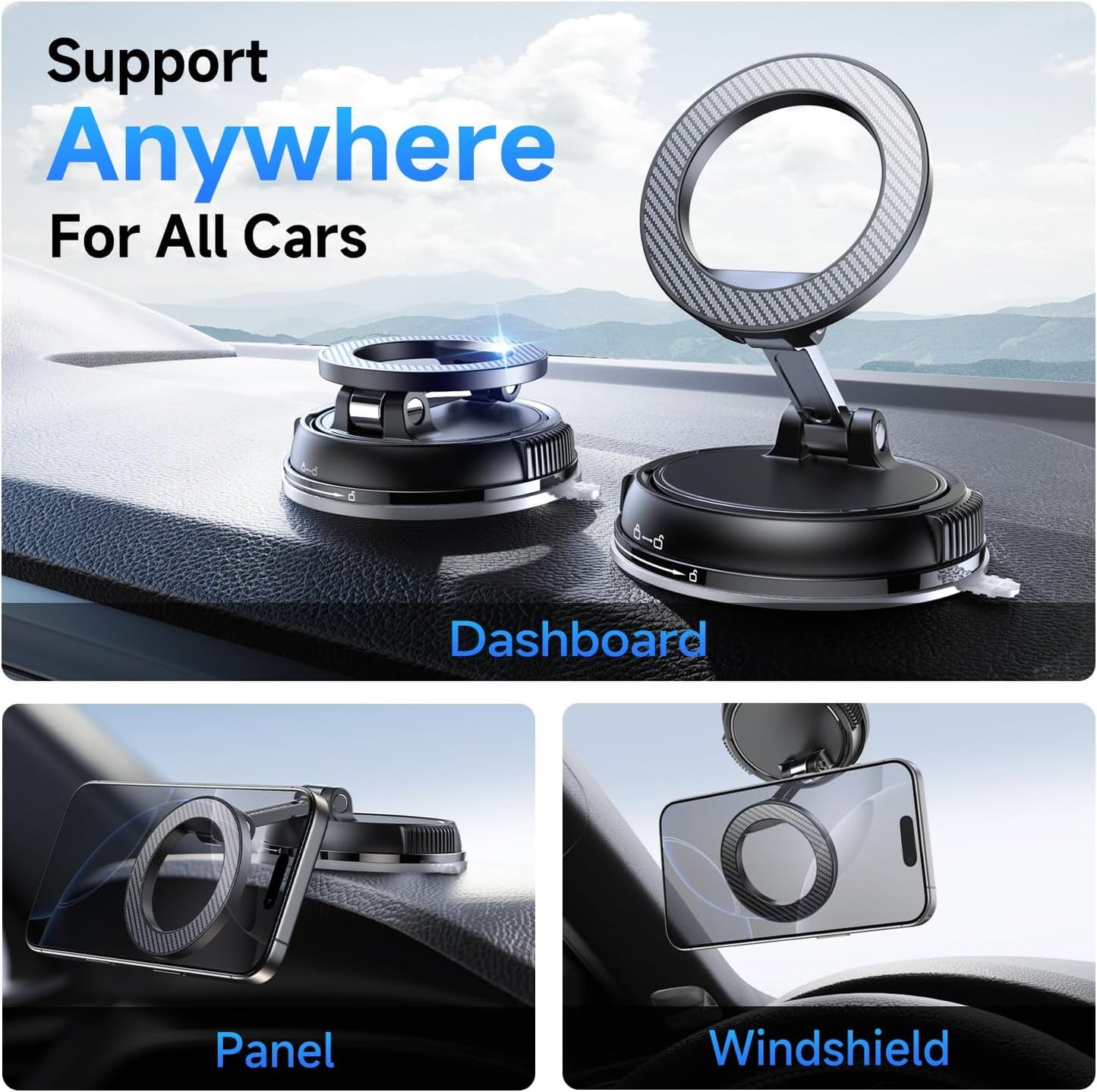 360° Magnetic Phone Mount