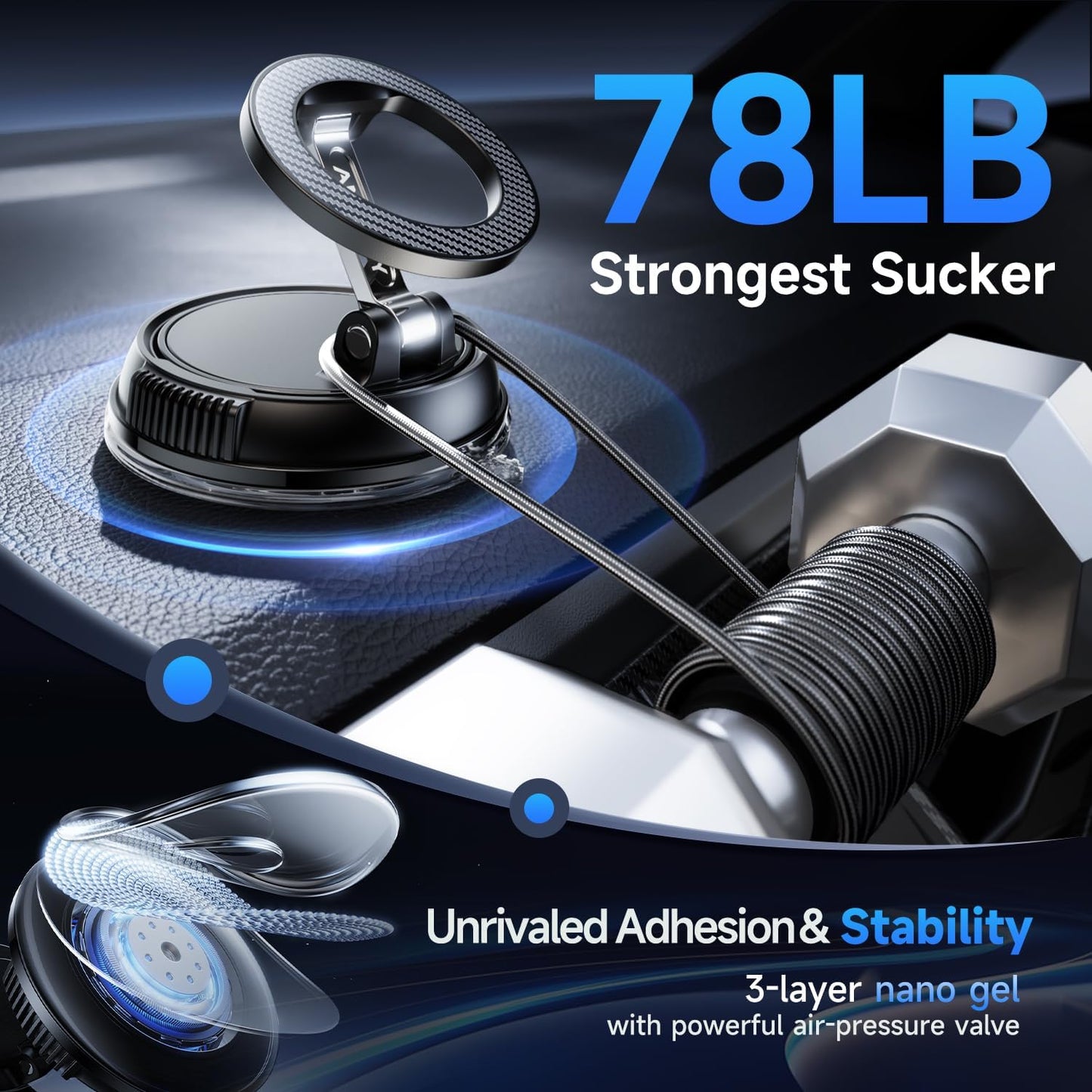 360° Magnetic Phone Mount