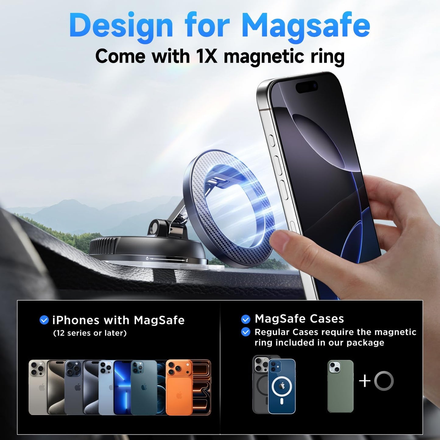360° Magnetic Phone Mount