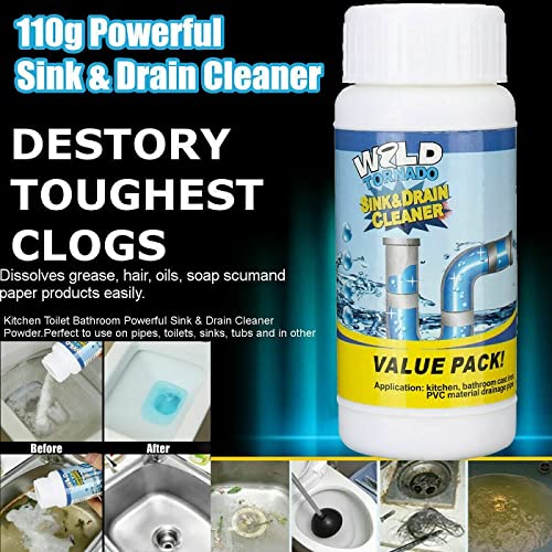 Powerful Sink and Drain Cleaner Powder