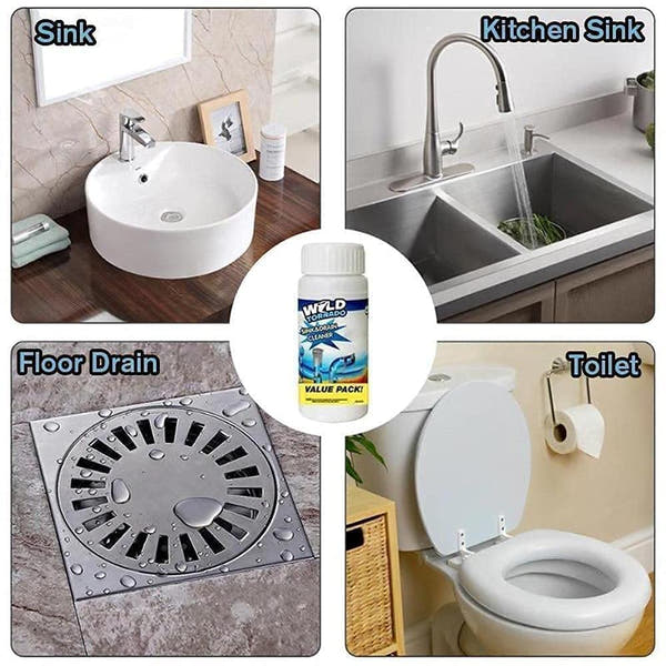 Powerful Sink and Drain Cleaner Powder