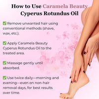 Natural Cyperus Rotundus Oil For Hair Removal