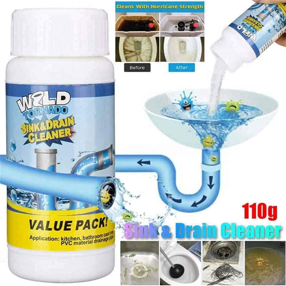 Powerful Sink and Drain Cleaner Powder
