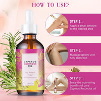 Natural Cyperus Rotundus Oil For Hair Removal