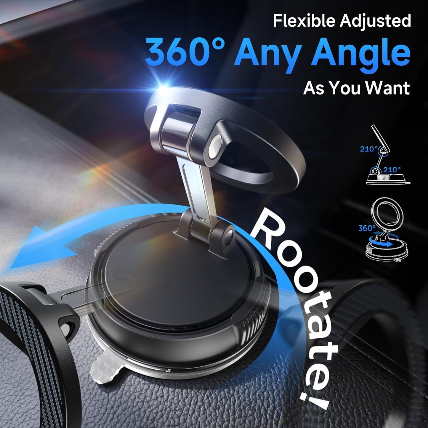 360° Magnetic Phone Mount