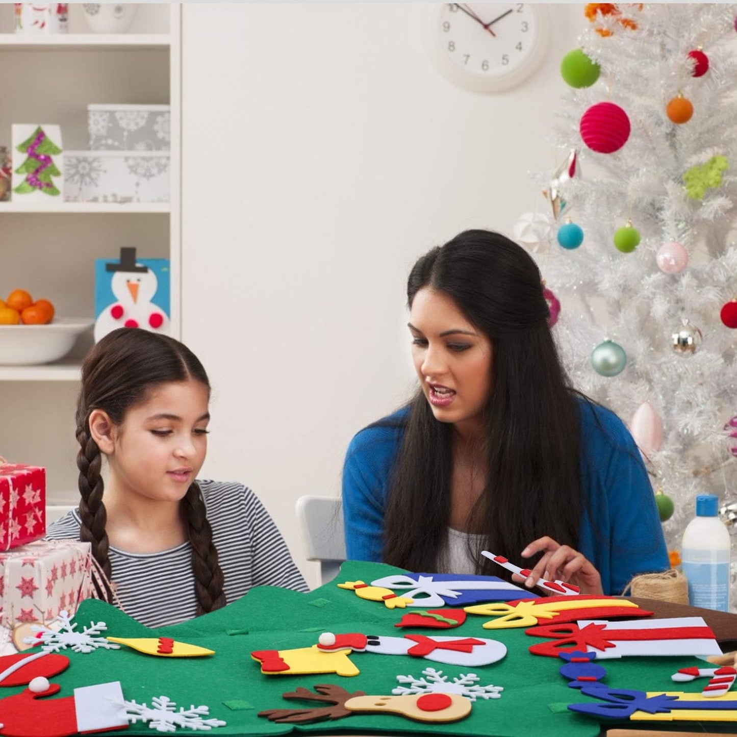 DIY Felt Christmas Tree for Kids