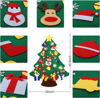 DIY Felt Christmas Tree for Kids