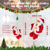 Santa Claus Musical Climbing Rope