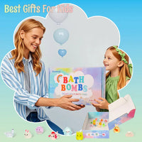 Bath Bombs for Kids with Toys Inside (15 Pcs)